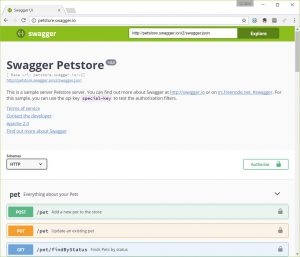 Abbildung 2: Ausprobieren erlaubt – der Swagger Petstore zeigt ein Beispiel-API.