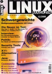 Sechs Seiten des Linux-Magazins 10/1994 im Faksimile. [PDF]