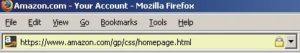 Abbildung 10: Neuere Firefox-Versionen zeigen direkt im URL-Feld, dass die Seite SSL-gesichert und das Zertifikat verifiziert ist. Zusätzlich zum Schloss-Symbol färbt sich der Hintergrund gelb.