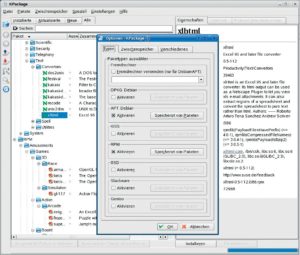 Abbildung 1: Unter Suse beherrscht Kpackage auch Apt-Repositories.