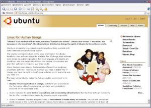 Abbildung 1: Das Debian-Derivat Ubuntu sieht Desktop-Anwender als seine Hauptzielgruppe. Immer mehr Debian-Benutzer wechseln, wodurch beide Distributionen zunehmend miteinander konkurrieren.