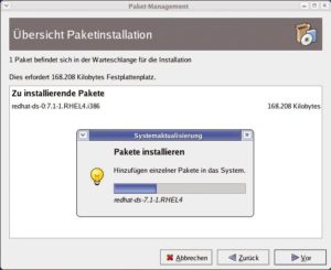 Abbildung 1: Red Hat liefert den Directory Server als RPM-Package. Das eigentliche Setup erfolgt nach der Installation des Pakets.