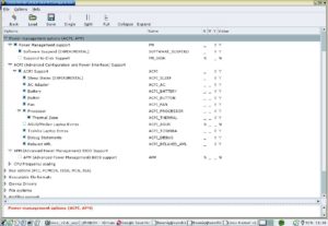 Abbildung 1: Kernel-2.6-Optionen für das Powermanagement per ACPI.