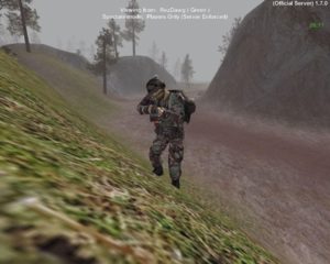 Abbildung 1: "America's Army" erfüllt den Traum jedes Patrioten. Dank des Projekts Icculus läuft das Ballerspiel nun auch unter Linux. Weitere Spieleportierungen gibt es auf der Icculus-Homepage.