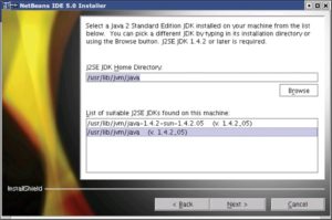 Abbildung 1: Die Java-Version von Installshield erledigt die Installation, allerdings am Paketmanagement der Distribution vorbei.