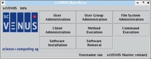 Abbildung 1: Die Ursprünge von Venus sind kommadozeilenorientiert. Ab Version 2.0 hat die Software aber auch ein zeitgemäßes GUI.