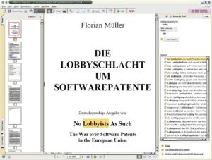 Abbildung 1: Der Adobe Reader tritt als einziger proprietärer PDF-Betrachter unter Linux zu diesem Test an.