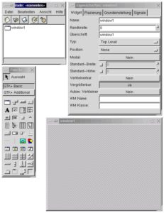 Abbildung 1: Glade - eine RAD-Umgebung stellt sich vor.