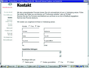 Abbildung 1b: ... es individuell im Car-Konfigurator zusammenstellen ...