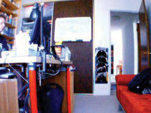 Abbildung 2: Dieses Bild fischte ein kleines Perl-Programm aus dem Videostrom der Webcam.