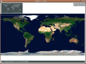 Abbildung 2: Mit WW2D tritt eine freie Java-Software den harten Kampf gegen Windows-Programme wie Google Earth an. Da es mittlerweile viele kostenlose Kartendatenbanken gibt, stehen die Chancen gut.