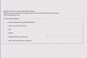 Abbildung 2: Für die Internetanbindung lässt sich ein beliebiges zweites Netzwerkgerät einsetzen.