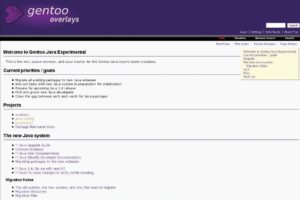 Abbildung 2: Mit so genannten Overlays ermöglicht es Gentoo, experimentelle Pakete aus bestimmten Themenbereichen in ein ansonsten stabiles System einzubinden.
