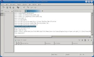Abbildung 2: Die Java-IDE unterstützt GNU Classpath, sodass Entwickler nicht auf die Vorzüge der Programmierung mit Hilfe einer grafischen Oberfläche verzichten müssen.