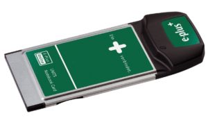 Abbildung 2: Die E-Plus-Karte wird von Novatel Wireless unter dem Namen Merlin hergestellt. Sie meldet sich wie ein normales Modem als serielles Device.