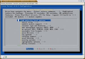 Abbildung 2: Bevor der Intel-Compiler ins Spiel kommt, konfiguriert man die Kernelquellen entsprechend der vorliegenden Hardware.