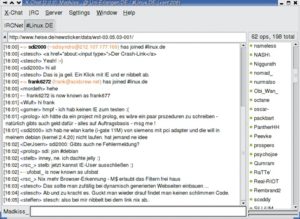 Abbildung 2: Viele kleine Details haben sich in der 2.0er Version von XChat verändert.