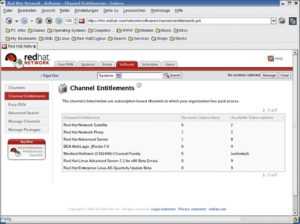 Abbildung 2: Das Red Hat Enterprise Network beruht auf einem Channel-Prinzip. Nach und nach integriert Red Hat hier Drittanbieter wie BEA.