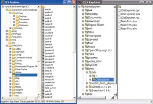 Abbildung 2: Links Windows, rechts Linux - durch einfaches Laden und Kompilieren in Kylix.