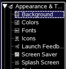 Abbildung 2b: Im Farbschema "High Contrast White Text" dient ein Rahmen zur Hervorhebung.
