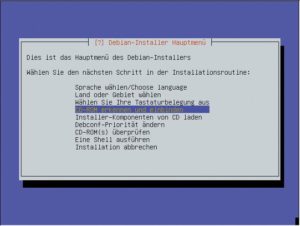 Abbildung 3: Sorgenkind Debian-Installer: Er verwendet noch DevFS, doch das ist verwaist und fliegt bald aus dem Kernel.