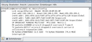 Abbildung 3: Wer IPv6 im heimischen LAN benutzen möchte, setzt am besten auf Radvd, den IPv6 Router Advertisement Daemon. Bei ihm besorgen sich Clients beim Laden des IPv6-Moduls eine passende IP-Adresse.