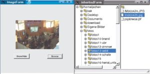 Abbildung 3: Das Kylix für C++-Projekt zeigt den Imageviewer und den Dateibrowser, an dessen Delphi-Vergangenheit nichts mehr erinnert.