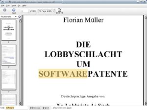 Abbildung 3: Evince soll zum Standard-Dokumentbetrachter für den Gnome-Desktop werden und nicht nur PDF-Dateien anzeigen.