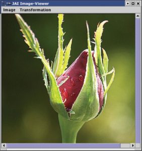 Abbildung 3: Die dritte Version des Bildbetrachters setzt auf das Java Advanced Imaging Framework und schärft Bilder.