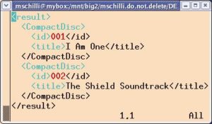 Abbildung 4: Twigfilter gibt das modifizierte XML aus.