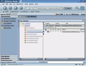 Abbildung 4: Das Administrationsmenü ist genauso übersichtlich aufgebaut wie die anderen Browser-basierten GUI-Funktionen.