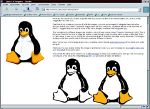 Abbildung 4: Durch die Änderung des Debian-Gesellschaftsvertrags könnten auch bestimmte Logos und Grafiken aus Debian rausfliegen. Larry Ewings Pinguin Tux ist von diesem Problem zum Glück nicht betroffen.
