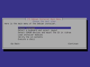 Abbildung 4: Das Installationssystem Debian Installer ist eine der wichtigsten Neuerungen, die Debian Sarge mitbringen wird. Der Release-Manager Anthony Towns legte den Termin auf den 1. Dezember fest.