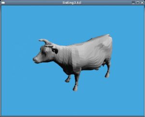 Abbildung 4: Statt jedes Element eines 3D-Modells per Skript anzulegen, können OpenGL-Programme auch fertige 3D-Modelle laden und darstellen.