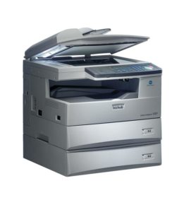 Abbildung 5: Das Multifunktionsgerät Bizhub 130f von Konica-Minolta war in allen Testdisziplinen das Schlusslicht und eignet sich daher nicht für den anspruchsvollen Firmeneinsatz.