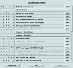 Abbildung 6: Das TUN/TAP-Device stellt ein virtuelles Netzwerkdevice im Userspace zur Verfügung. In der Kernelkonfiguration ist der passende Eintrag »Universal TUN/TAP device driver support«.