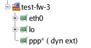 Abbildung 8: Neben Ethernet und Loopback stecken etliche PPP-Schnittstellen in dieser Firewall.