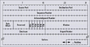 Abbildung 2: In den Feldern des TCP-Headers verbergen sich viele Indizien, mit deren Hilfe sich das benutzte Betriebssystem ermitteln lässt.