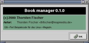 Abbildung 3: Informationen über den Buchverwalter.