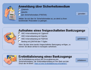 Abbildung 2: Die Angaben zum HBCI-Banking sollten unbedingt korrekt sein, da sonst mit massiven Problemen beim Verbinden mit dem Kreditinstitut zu rechnen ist.