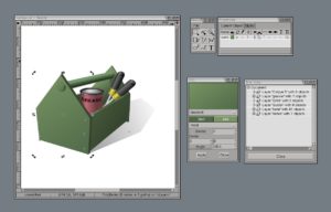 Python-basiertes Vektorgraphik-Programm Sketch mit GTK-Oberfläche