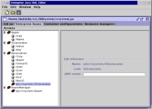 Abb. 1: Der EJX-Editor von JBoss.