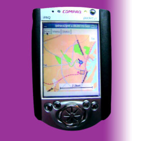 Abbildung 1: Gps Drive ist ein Navigationssystem, nicht nur für für Linux-Laptops und -PDAs.