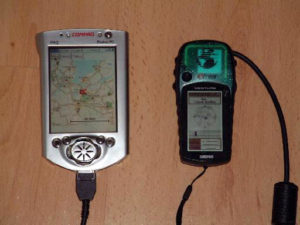 Abbildung 3: Gps Drive funktioniert mit handelsüblichen GPS-Empfängern mit serieller Schnittstelle, etwa den verbreiteten Garmin-Geräten.