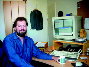 Abbildung 1: Magnus Harlander, Geschäftsführer der Genua mbH, hat die betriebswirtschaftliche Software seiner Firma jahrelang selbst entwickelt.
