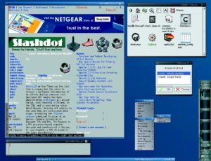 Abbildung 2: Rule ist ein Projekt, das Linux auch auf alter Hardware zum Erfolg verhelfen will. Wer auf Ressourcen fressende Oberflächen verzichtet, kann effektiv mit Linux arbeiten.