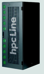 Abbildung 2: Cluster sind Maßarbeit: Hier ein Linux-Cluster von Fujitsu-Siemens, wie er für CAE-Berechnungen zum Einsatz kommt.