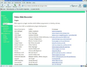 Abbildung 2: Bereits jetzt gibt es zahlreiche Plugins für VDR.