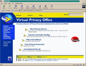 Das "Virtuelle Datenschutzbüro" dient als Treffpunkt für alle Interessierten, auch in Englisch.