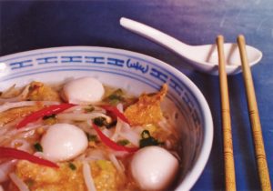 Abbildung 1: Ein chinesisches Essen macht noch keinen Hacker. Es kommt vor allem darauf an, was bei Frühlingsrolle und Wan-Tan-Suppe intellektuell in der Luft liegt.